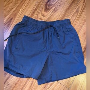 VRST BRAND MEN’S SMALL BLUE ATHLETIC SHORTS SWIMSUIT BATHING SUIT